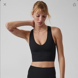 Athleta Aurora Crop Rib Tank (NWOT)